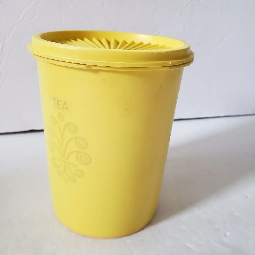 Tupperware Tea Canister
